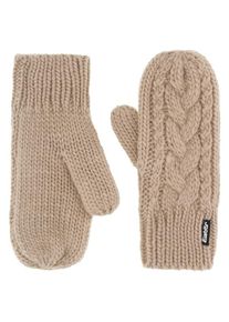 Eisb&auml;r Eisb&auml;r Afra Mittens Handschuhe Alltag (Gr One Size |beige)