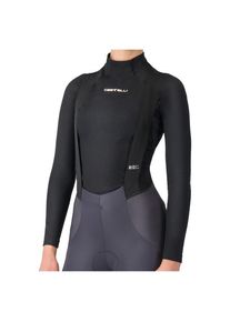 Castelli Flanders 2 Warm Long Sleeve Kunstfaserunterwäsche Damen (Gr XL |schwarz)