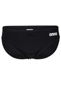 arena Team Swim Briefs Solid Badehose Herren (Gr 4 |schwarz)
