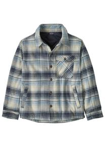 Patagonia Lightweight Insulated Fjord Jacket Hemd Kinder (Gr M |grau)