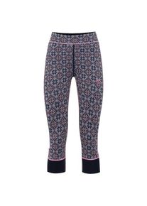 Skiunterwäsche KARI TRAA Rose Capri High Waist Damen (Gr XL |grau)