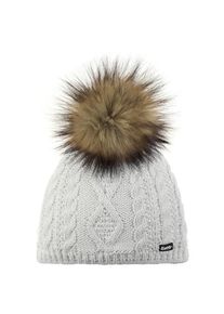 Eisbär Mütze Eisbär Nelia Lux (Gr One Size |grau)