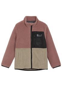 Fleecejacke Color Kids Fleece Jacket with Pocket Kinder (Gr 104 |braun)