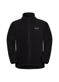 Fleecejacke Jack Wolfskin Vertigo Fleece Jacket Kinder (Gr 128 |schwarz)