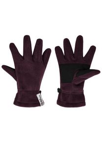 Jack Wolfskin Fleece Glove Handschuhe Kinder (Gr 128 |braun)