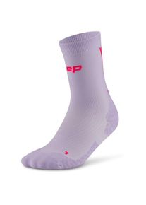 CEP Pro Run Ultralight Socks Mid Cut Laufsocken Damen Trailrunning (Gr IV |lila/rosa)