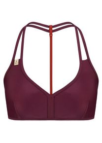 INASKA Top Free Bikini-Top Damen Schwimmen (Gr XL |rot)