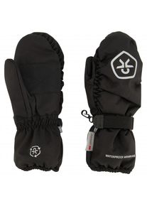 Color Kids Mittens Waterproof Recycled Handschuhe Kinder (Gr 6-8 Years |schwarz |wasserdicht)