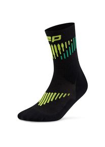 CEP Core Run Merino Mid Cut 30 Kompressionssocken Herren (Gr V |schwarz)