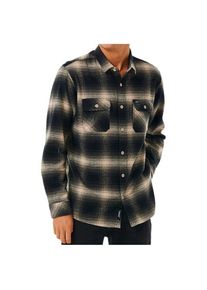 Rip Curl Count Flannel Shirt Hemd Herren (Gr XXL |schwarz)