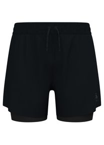Odlo Zeroweight 5 2-In-1 Short Laufshorts Herren (Gr XXL |schwarz)