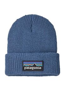 Patagonia Baby Logo Beanie Mütze Kinder (Gr One Size |blau)