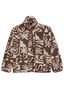 Quiksilver Chalok Sherpa Fleecejacke Damen (Gr XS |braun)