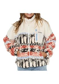 Rip Curl Oceanic Zip Thru Polar Fleece Fleecejacke Damen (Gr XS |beige)