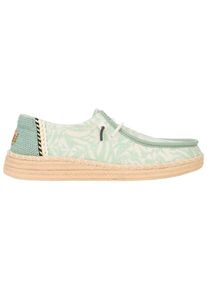 HeyDude Wendy Espadrille Retro Palm Sneaker Damen (Gr 42 |beige)