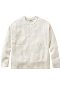 Passenger Cove 20 Organic Cotton Knitted Jumper Pullover Damen (Gr XL |beige/wei&szlig;)