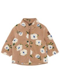Fleecejacke Mikk-line Teddy Cardigan Kinder (Gr 140 |beige)