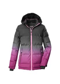 Killtec KSW 330 Ski Qltd Jacket Skijacke Kinder (Gr 176 |grau |wasserdicht)