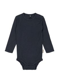 Mikk-line Wool/Bamboo L/S Body Merinounterwäsche Kinder (Gr 92 |blau)