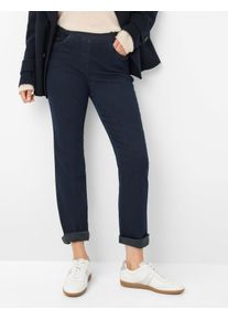 Raphaela by Brax Damen Schlupfhose Style CARINA DARK BLUE, denim dunkelblau, Gr. 50K