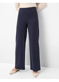 Raphaela by Brax Damen Marlenehose Style LILLYTH FLARED NAVY, dunkelblau, Gr. 40