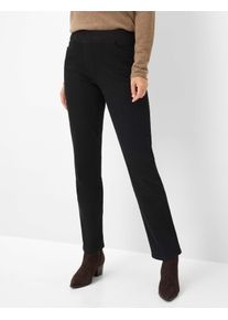 Raphaela by Brax Damen Schlupfhose Style CARINA BLACK, denim schwarz, Gr. 48K