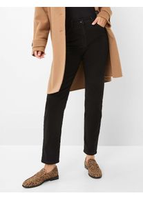 Raphaela by Brax Damen Five-Pocket-Hose Style CORRY BLACK, schwarz, Gr. 48K