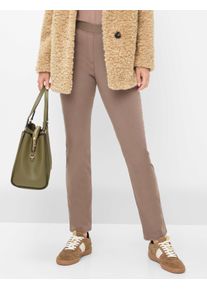Raphaela by Brax Damen Schlupfhose Style PAMINA TAUPE, braun, Gr. 42K