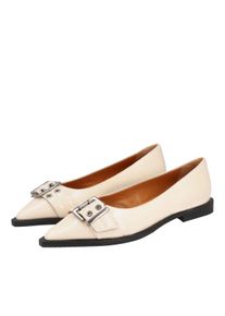 Thea Mika Ballerinas - Ballerinas - Gr. 41 (EU) - in Wei&szlig; - f&uuml;r Damen