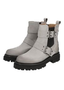 Thea Mika Stiefeletten - Biker Boots - Gr. 40 (EU) - in Grau - für Damen