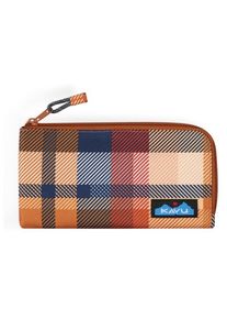 KAVU Clutch Case Geldbeutel (Gr One Size |cabin plaid |wasserdicht)