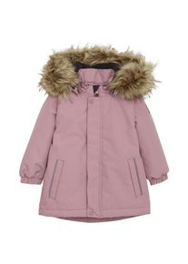 Color Kids Baby Parka with Fake Fur Winterjacke Kinder (Gr 92 |rosa |wasserdicht)