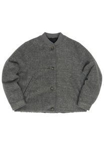 Mazine Vegan Wool Bomber Freizeitjacke Damen (Gr XXL |grau)