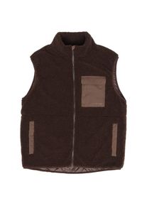 Mazine Padded Sherpa Vest Fleeceweste Herren (Gr XL |braun)