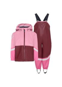 DIDRIKSONS 1913 Didriksons Waterman Set 12 Regenset Kinder (Gr 130 |rosa/rot |wasserdicht)