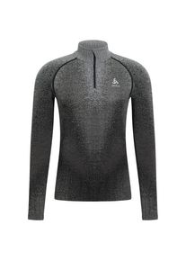 Odlo BL Top Turtle Neck L/S HZ Perform Warm Blackcomb Kunstfaserunterwäsche Herren (Gr XL |grau/schwarz)