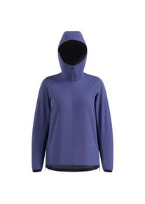 Odlo Essential 2.5L Waterproof Jacket Hardshell Regenjacke Damen Wandern (Gr L |blau |wasserdicht)