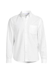 LANDS' END Oxfordhemd Sail Rigger, Herren,  Wei&szlig;, Baumwolle, by Lands' End