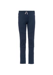 Odlo Essential Warm Langlaufhose Kinder - blau - Gr. 164 - Merinowolle