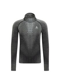 Kunstfaserunterwäsche Odlo Performance Warm Blackcomb Bl Top Facemask L/S Herren (Gr XXL |grau)