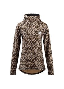 EIVY Icecold Hood Top Longsleeve Damen (Gr M |braun)