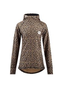 EIVY Icecold Hood Top Longsleeve Damen (Gr L |braun)