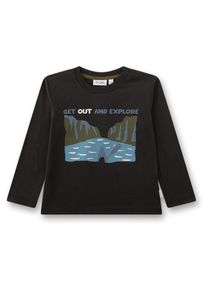 Sanetta Shirt 12301 Longsleeve Kinder (Gr 92 |schwarz)