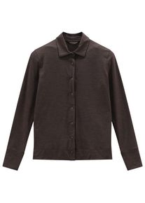 Jeanne Baret Navarino Shirt Bluse Damen (Gr 38 |schwarz/grau)