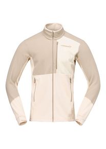 Norröna Fleecejacke Norrøna Lofoten Warm2 Jacket Herren (Gr M |beige/weiß)