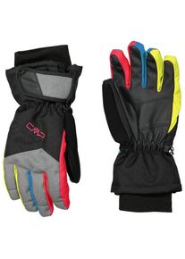 CMP Ski Gloves Handschuhe Kinder (Gr 4,5 |schwarz |wasserdicht)