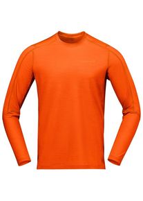 Norr&ouml;na Merinoshirt Norr&oslash;na Falketind EqualiserUll Long Sleeve Herren (Gr M |rot)