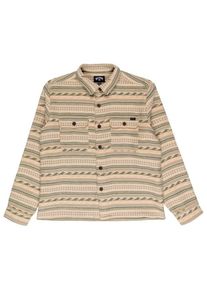 Billabong Offshore Jacquard Flannel Hemd Kinder (Gr 152 - L |beige)