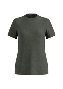 Merinoshirt Odlo X Pow Merino Tencel T-Shirt Crew Neck S/S Damen (Gr L |grau)