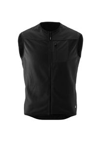 Gonso Adventure Vest Fleece Fahrradweste Men (Gr M |schwarz)